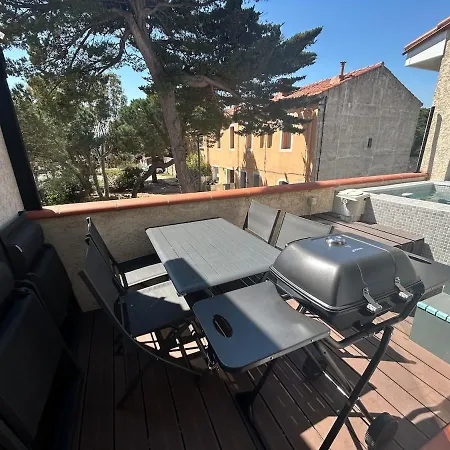 Evasion Au Bord De Mer, Avec Pisicne Apartament Le Barcarès