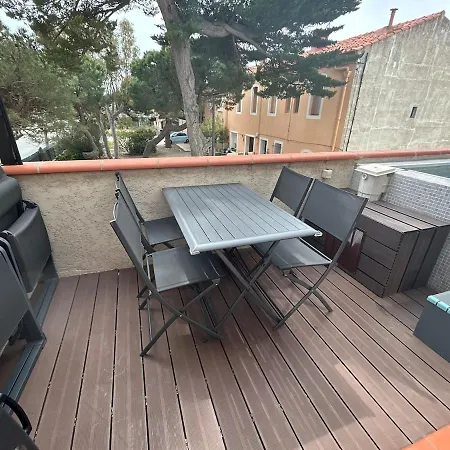 Evasion Au Bord De Mer, Avec Pisicne Apartament Le Barcarès