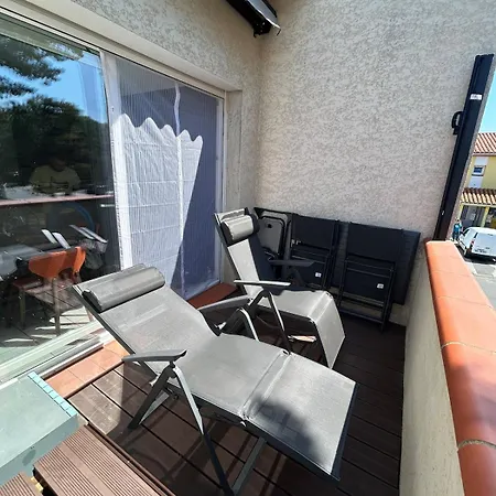 Apartman Evasion Au Bord De Mer, Avec Pisicne Le Barcarès